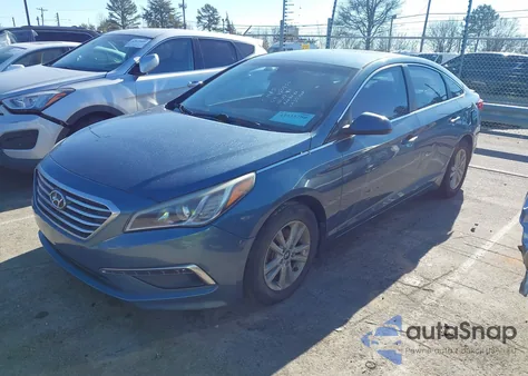 2015 Hyundai Sonata Se from USA, damaged, VIN 5NPE24AF3FH235028